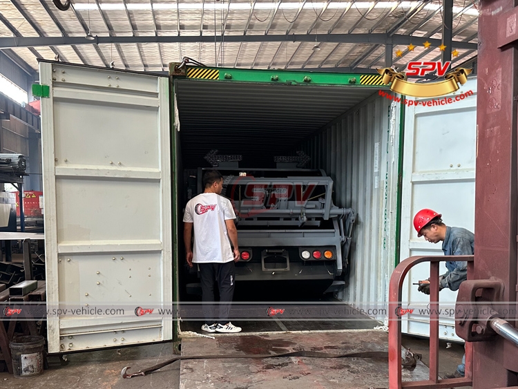 11 CBM Garbage Compactor Body to Brunei-3 11 CBM Garbage Compactor Body to Brunei-3